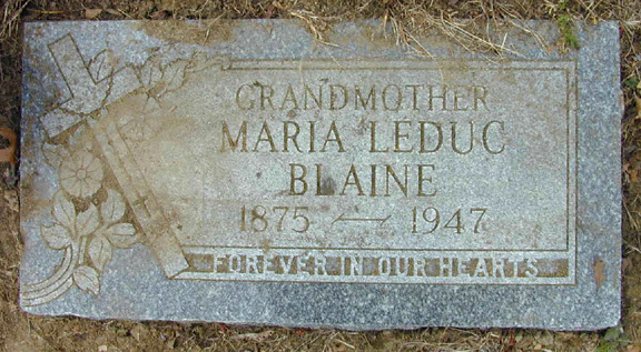 Maria Leduc Blaine