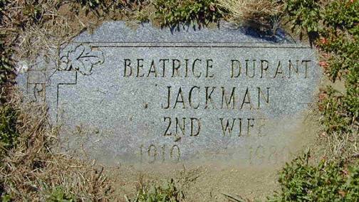 Beatrice Durant Jackman