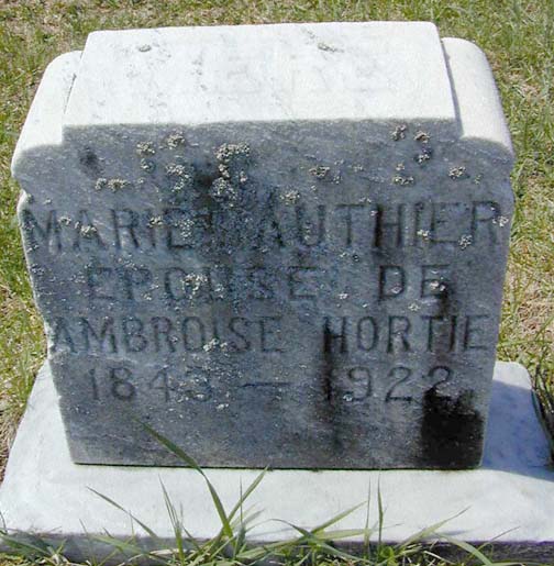 Marie Gauthier Hortie